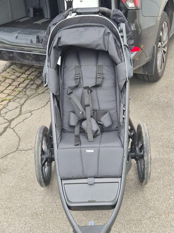Thule Carrozzine: Thule Urban Glide 3 Black on Black – Usato da Rotkreuz venduto da Geniuz1 5