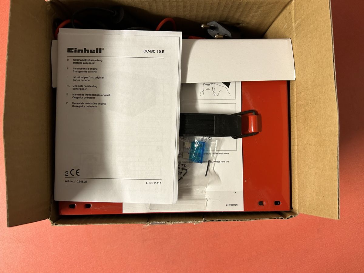 Einhell Caricabatterie: Einhell CC-BC 10 E Batterieladegerät - Neuwertig! – Nuovo (secondo la descrizione) da Lanzenhäusern venduto da vic63 2