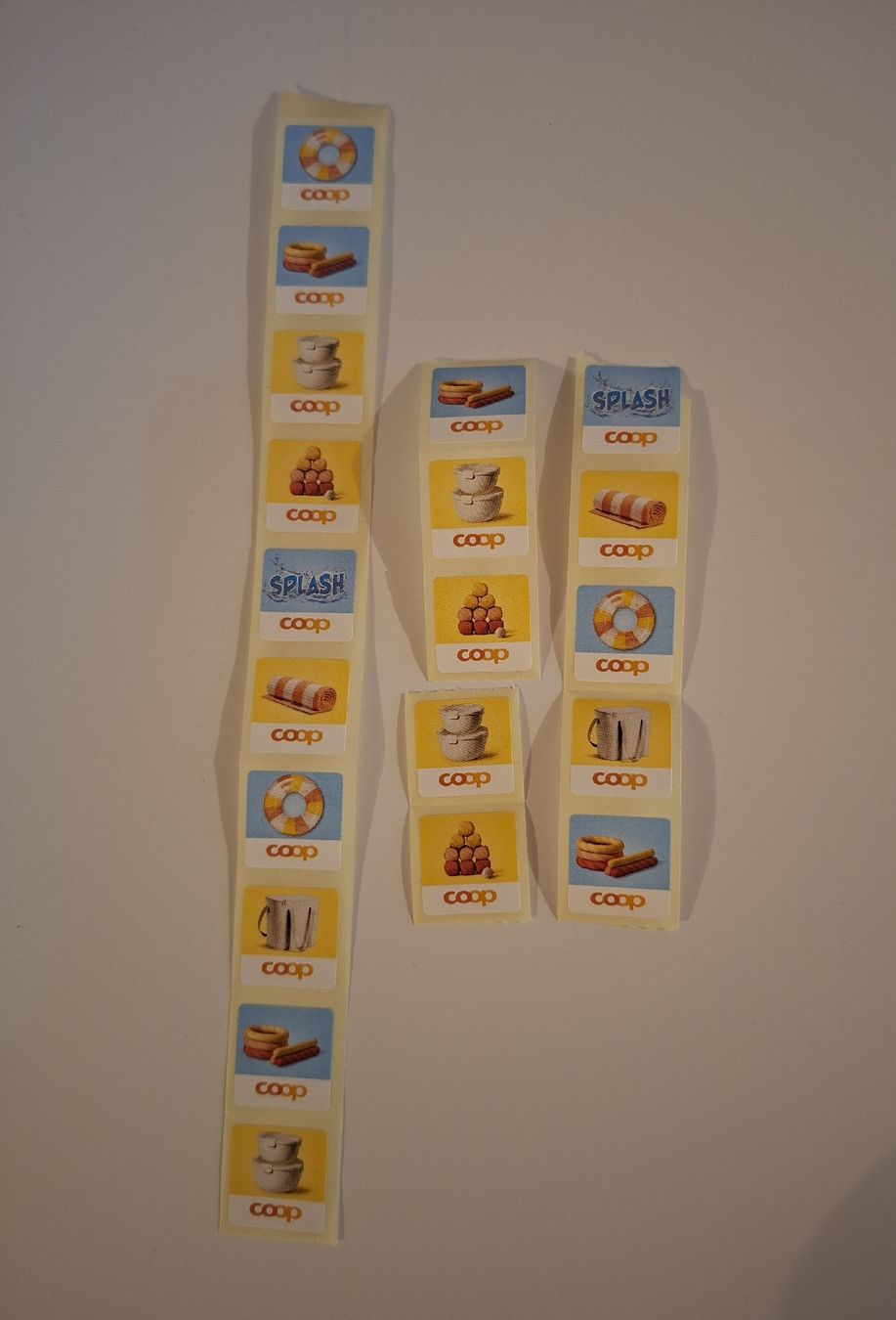 Coop Timbres & points: 20 Sticker Coop Splash !  – Neuf (Voir description) à Lausanne par bagadou