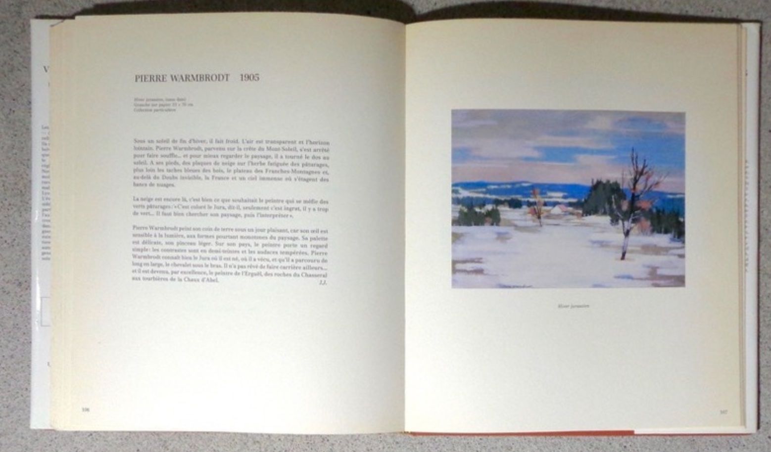 Libri: Le Jura vu par les peintres. – Usato da Le Locle venduto da LibrairieLaBergerie 3