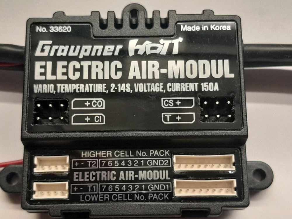 Graupner HoTT AIR-MODUL mit zusätzlichen Sensoren (Gebraucht) in für ...