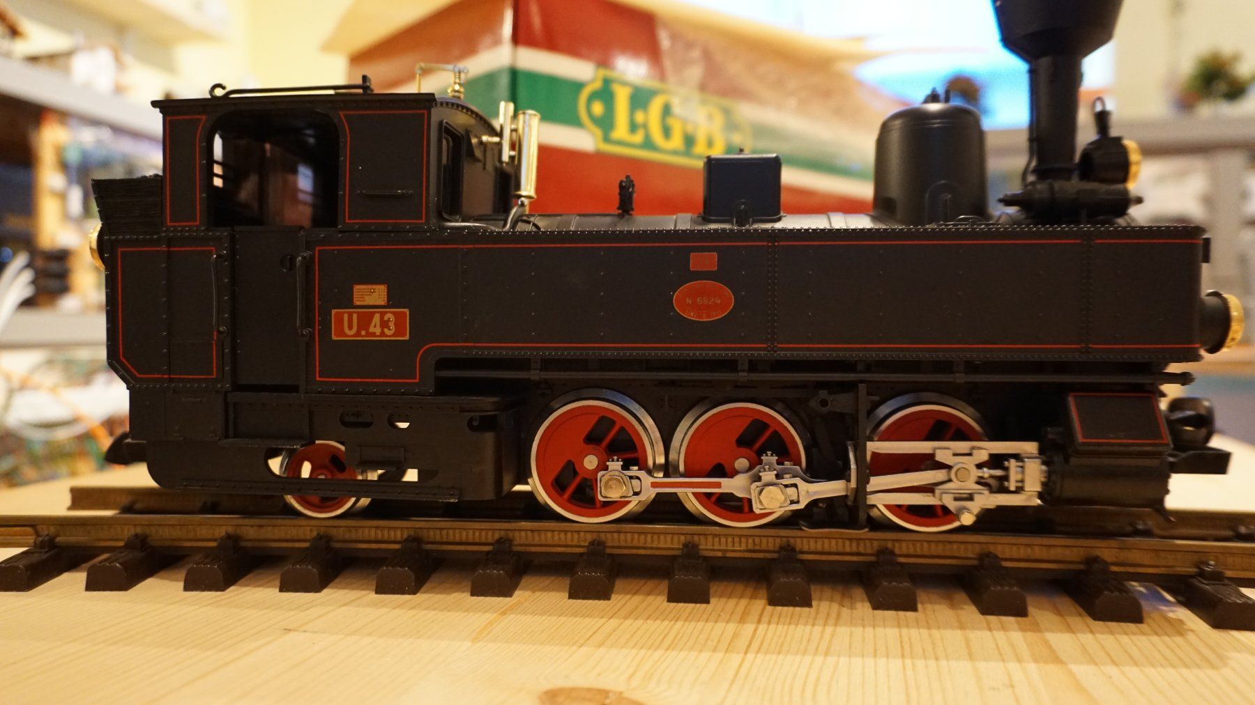LGB Modellini di ferrovie: LGB 22701 Dampflok U43 der Murtalbahn Digital – Usato da Wangen an der Aare venduto da bru_bri