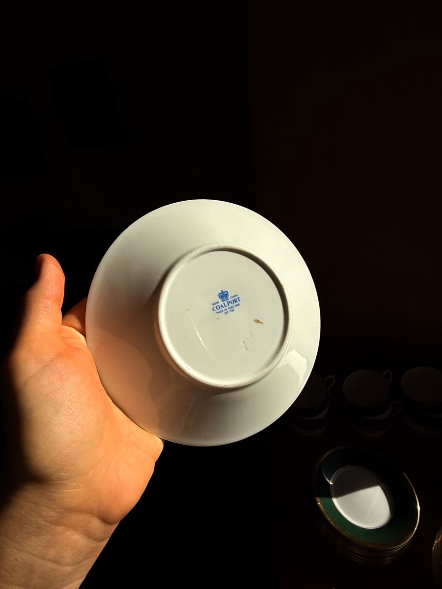 Tazze: Élégant ensemble Coalport composé  – Nuovo (secondo la descrizione) da Le Sentier venduto da CannelleVintage13 4