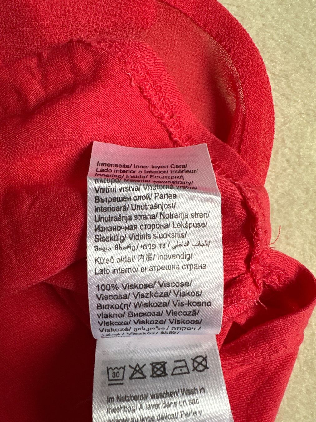 Tom Tailor Camicette, T-shirt & Top: Oberteil / T-Shirt / Top Tom Tailor pink Grösse 152 – Nuovo (secondo la descrizione) da Buchs AG venduto da Dasmusstduhaben 4