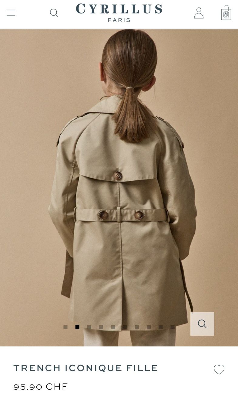 Cyrillus Giacche & Cappotti: Cyrtillus, trench coat  – Usato da Peseux venduto da Les_Lilas 1