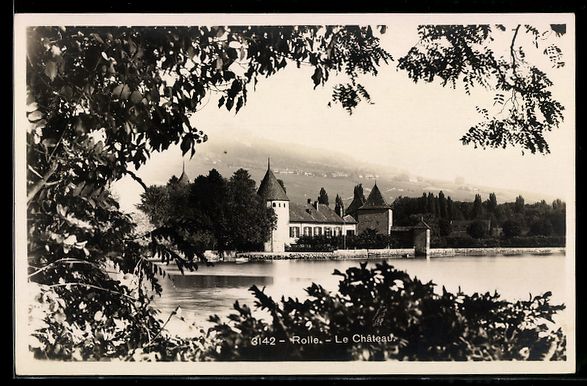 Cartoline postali: AK Rolle, Le Château – Usato da Berlin venduto da bartko-reher