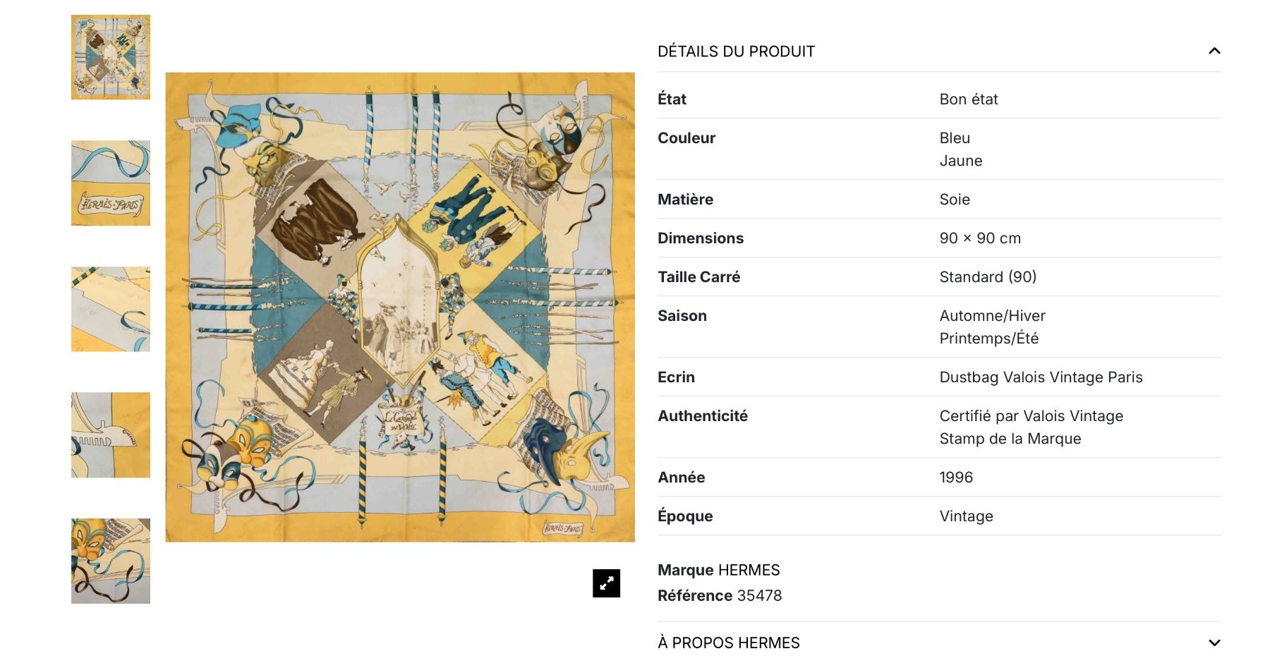 Hermès Foulard & Sciarpe: Foulard carré Hermès - Edition limitée – Nuovo e nell'imballaggio originale da Genève venduto da Cracotte1433 3
