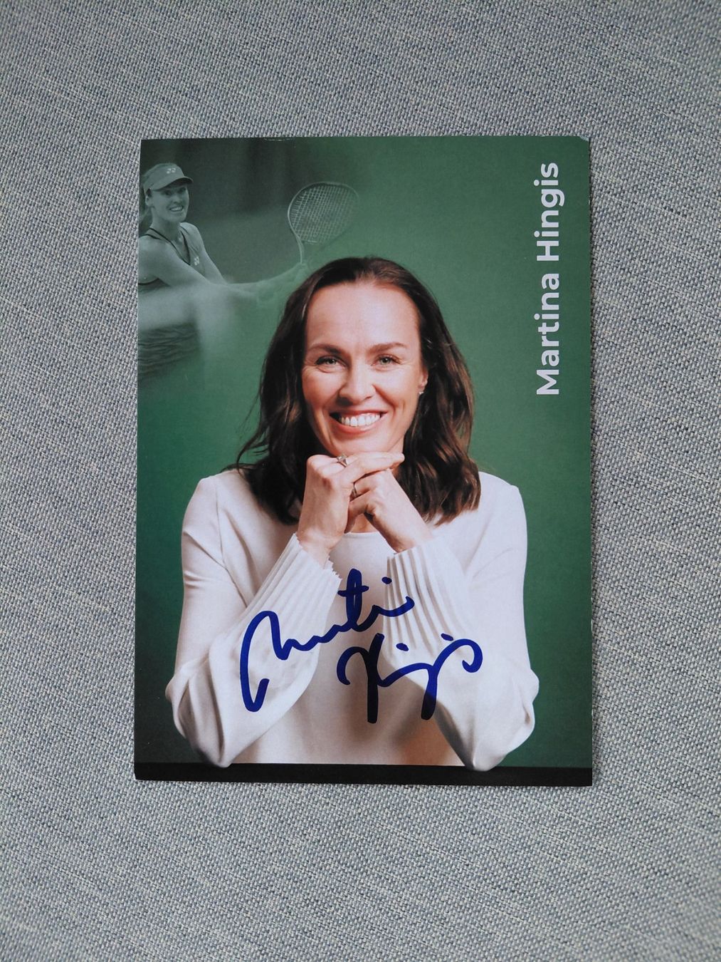 Autogramme: Autogrammkarte Martina Hingis – Gebraucht aus Schmerikon von Olympia04