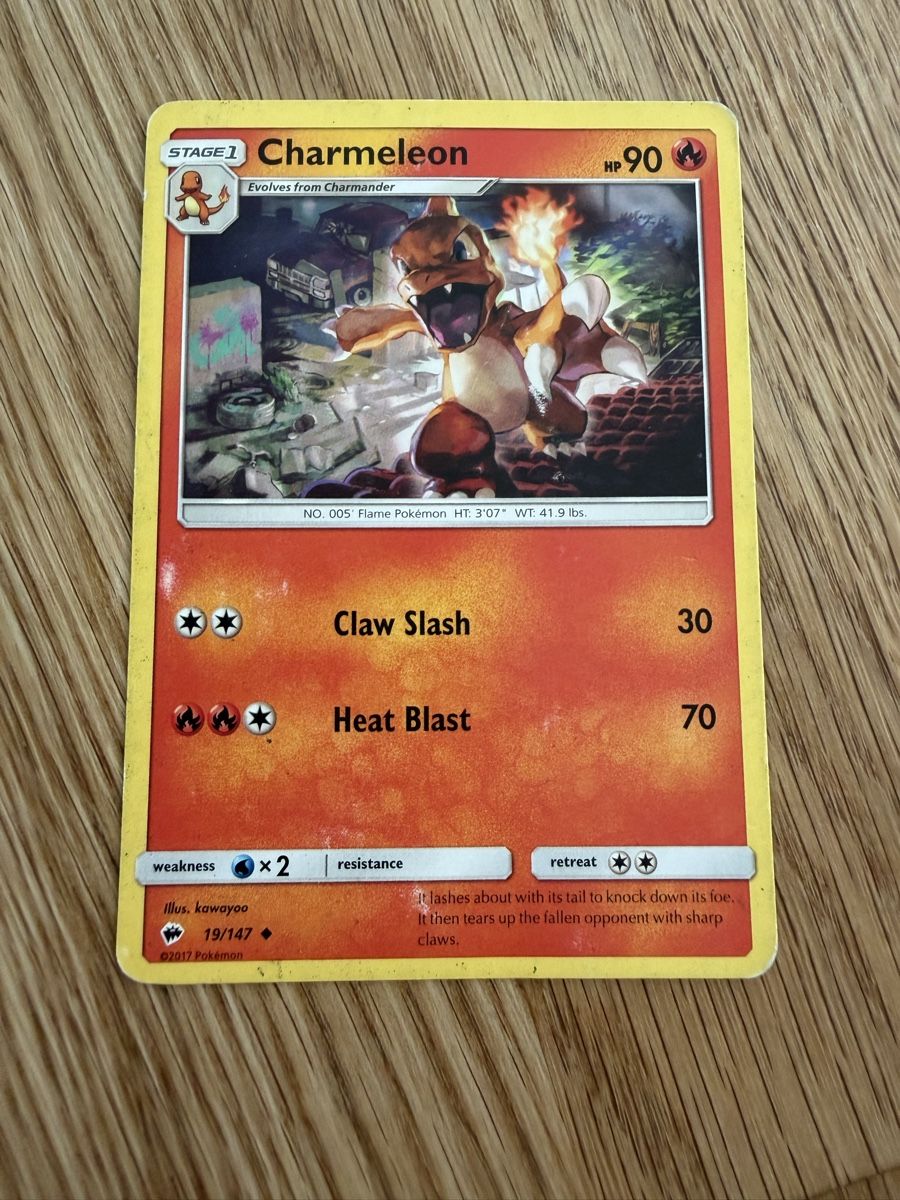 Cartoline:  Charmeleon 19/147 – Usato da Uitikon Waldegg venduto da Sa_v9gp