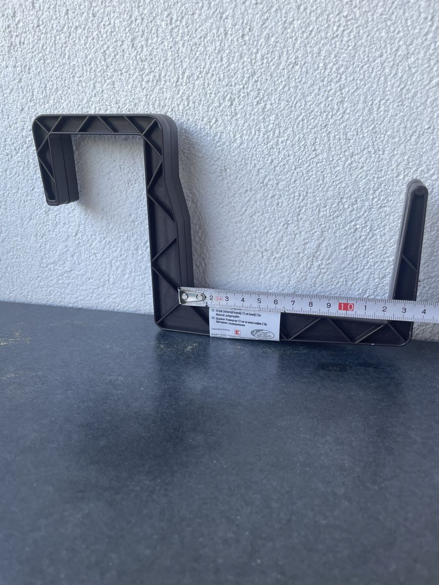Ferramenta: Blumenkastenhalterung eckig 12cm Braun – Nuovo e nell'imballaggio originale da St. Moritz venduto da hdj_dd7v 2