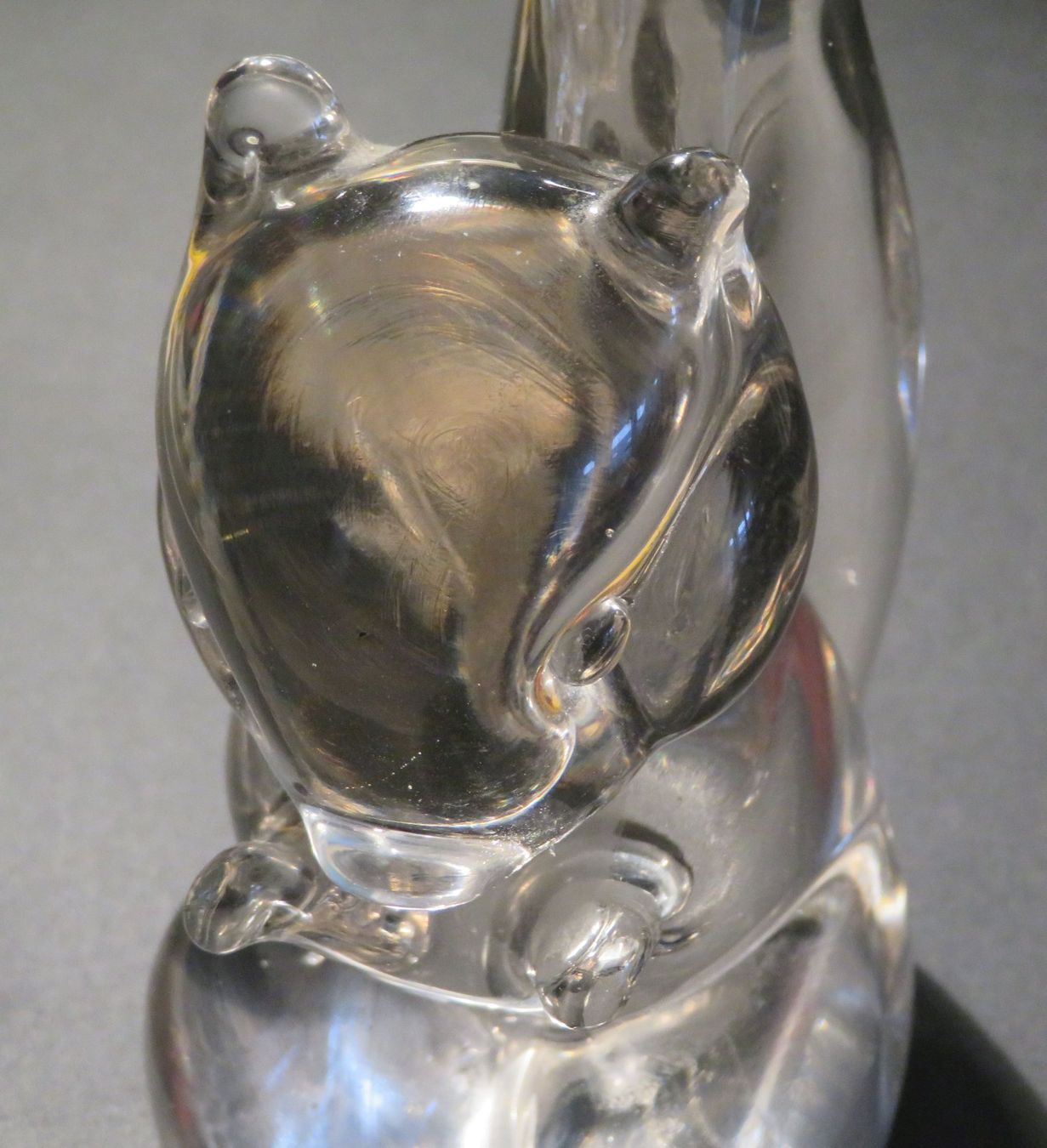 Statuette: Figur Eichhörnchen Glasfigur, Glas 13 cm hoch – Usato da Oberriet SG venduto da Manick 9