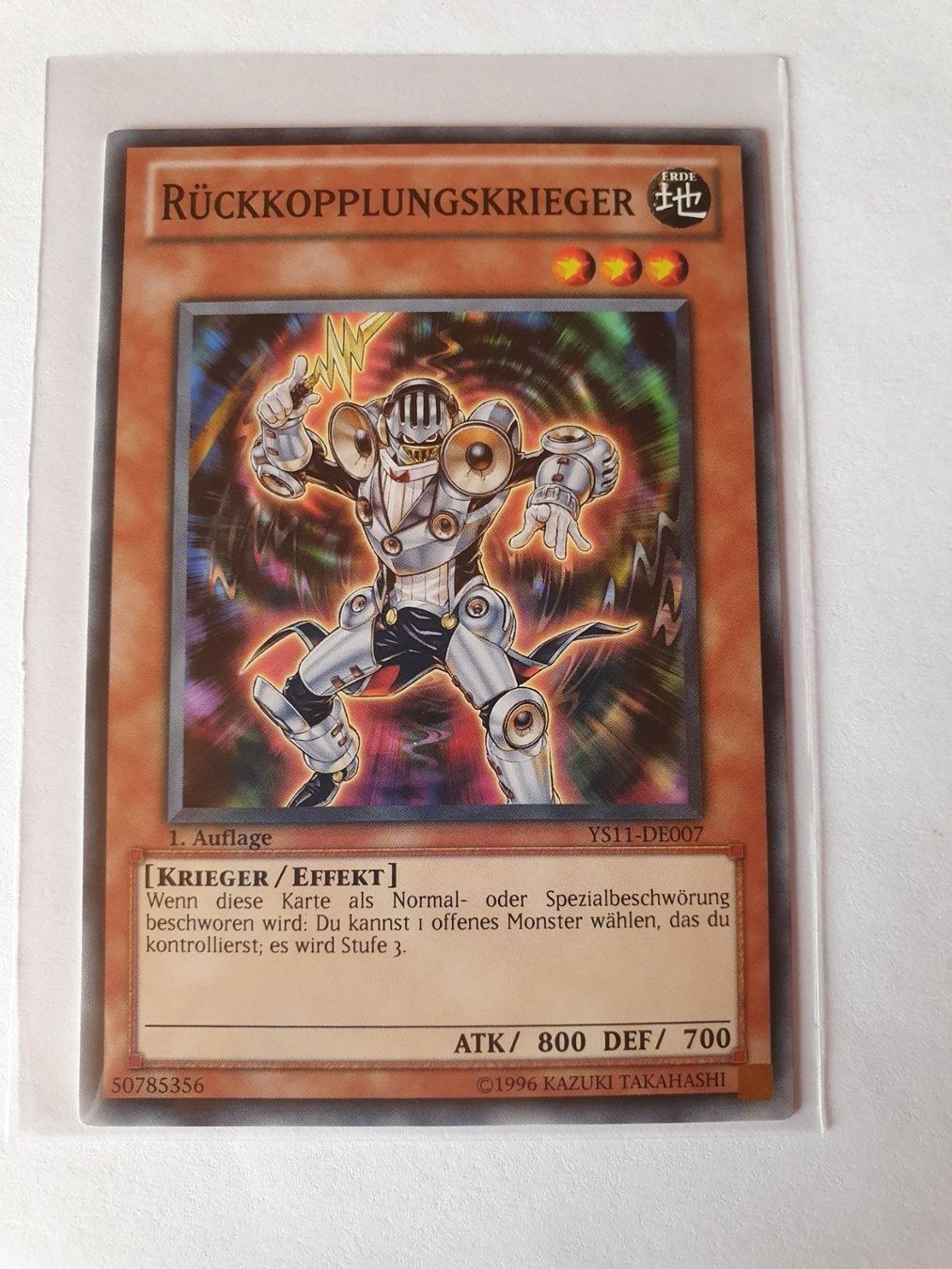 Yugioh Carte collezionabili: Yugioh Rückkopplungskrieger 1. Auflage – Usato da Oberdorf BL venduto da BaldenEagle
