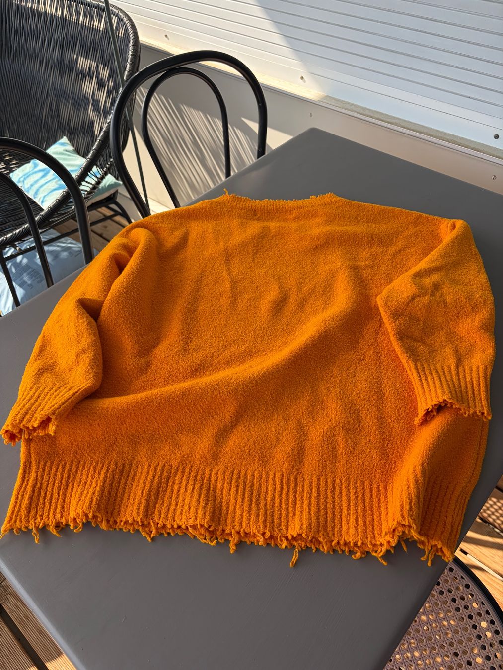 Zara Pullover & Sweatshirts: Damen Pullover Zara Knit orange Grösse M – Gebraucht aus Meilen von Sura18 3