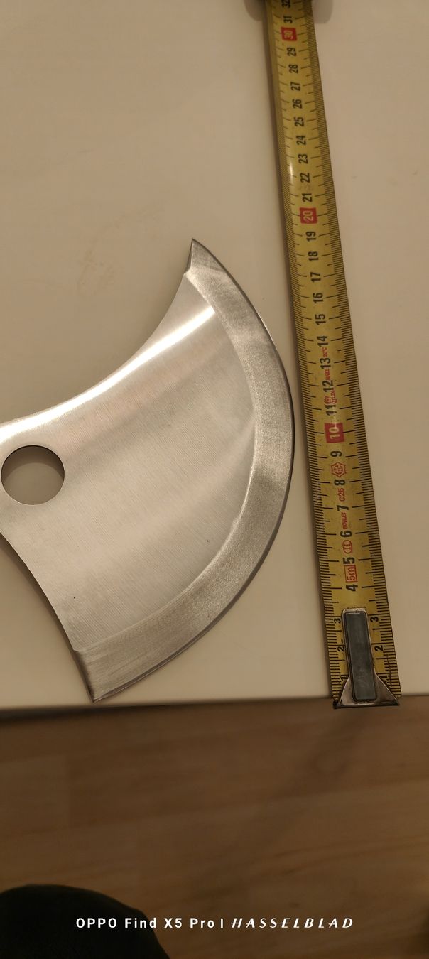 Küchenmesser: Mondförmiges Hackmesser, neuwertig! – Neu und originalverpackt aus St. Margrethen SG von Duezenli61 1