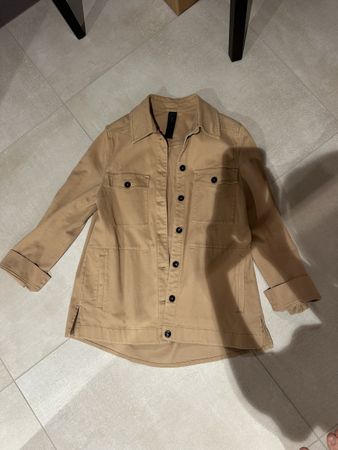Drykorn Damen Hemdjacke beige Baumwolle  