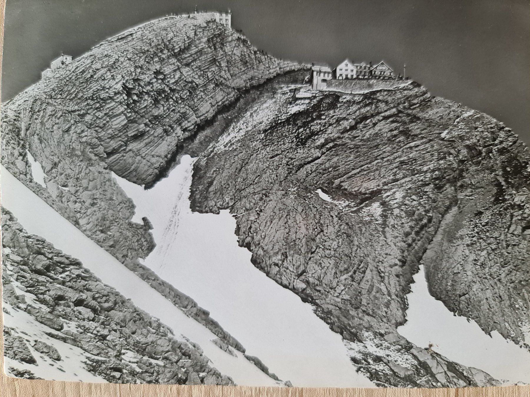 Cartoline postali: Ansichtskarte Berghotel Säntis 1969 – Usato da Dintikon venduto da Vexi