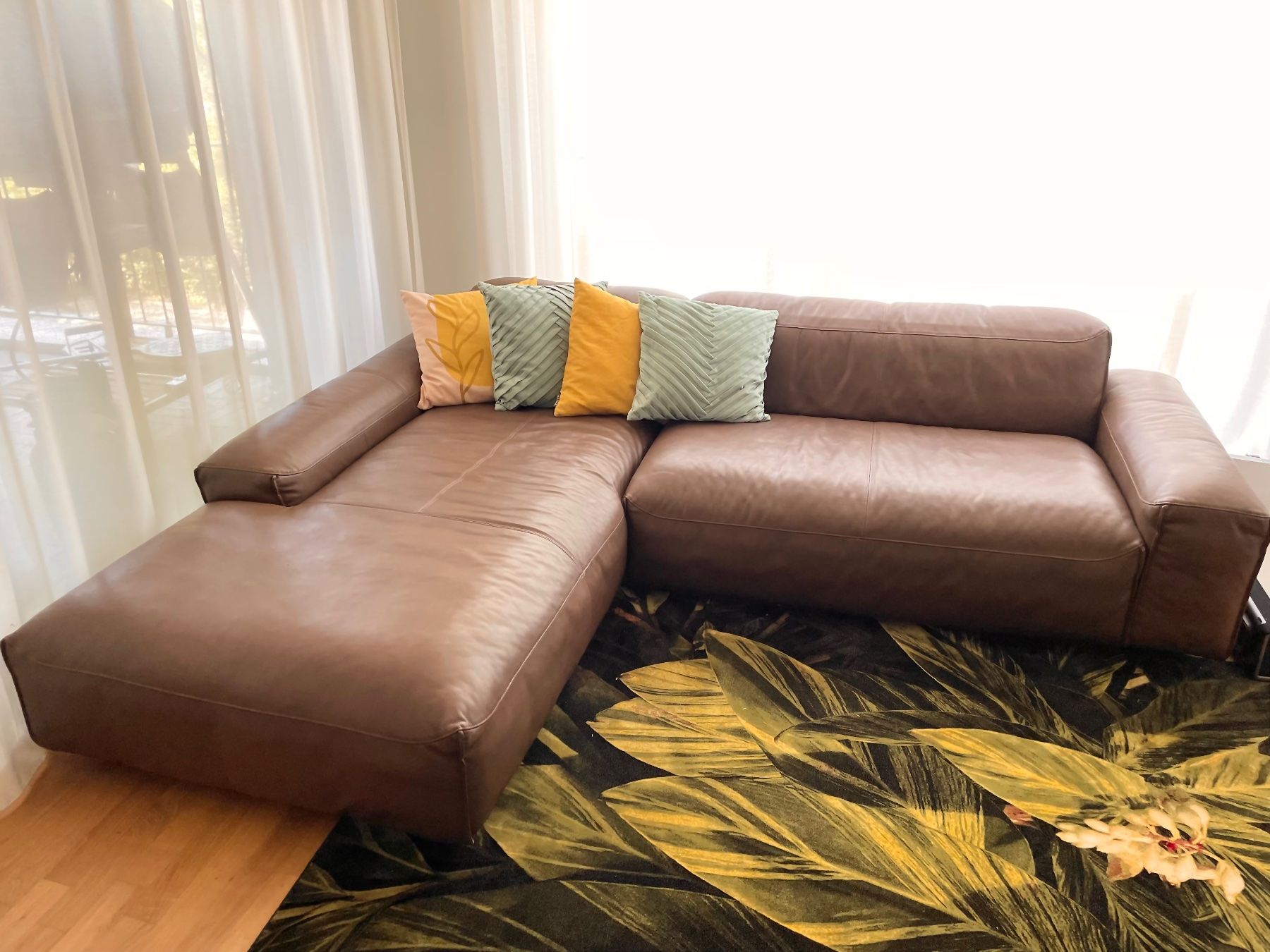 Rolf Benz Sofas: Rolf Benz Leder-Ecksofa - Modell: MIO – Gebraucht aus Rüschlikon von