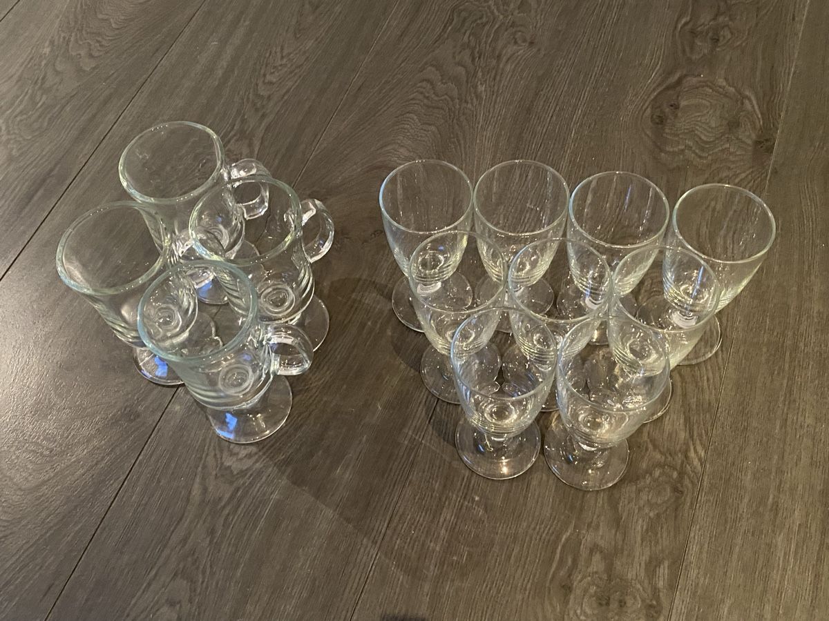 Bicchieri: 4 Teegläser und 9 Kaffee-Schnaps Gläser – Usato da Hägglingen venduto da Karin0802 5