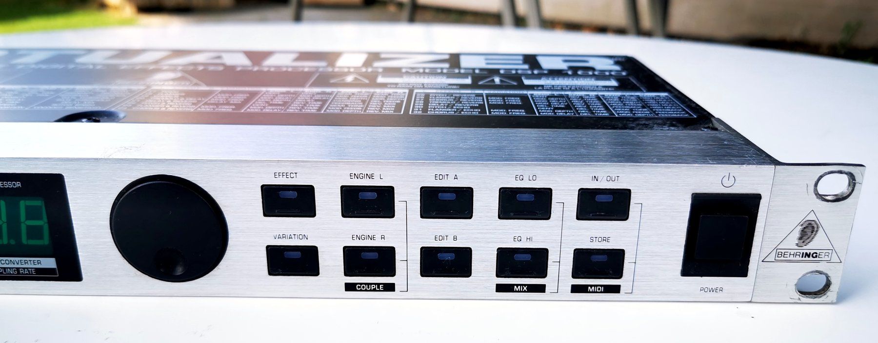 Behringer Equalizer: Behringer Virtualizer DSP 1000 Effekt Prozessor – Gebraucht aus Wohlen AG von Sreichmuth 3