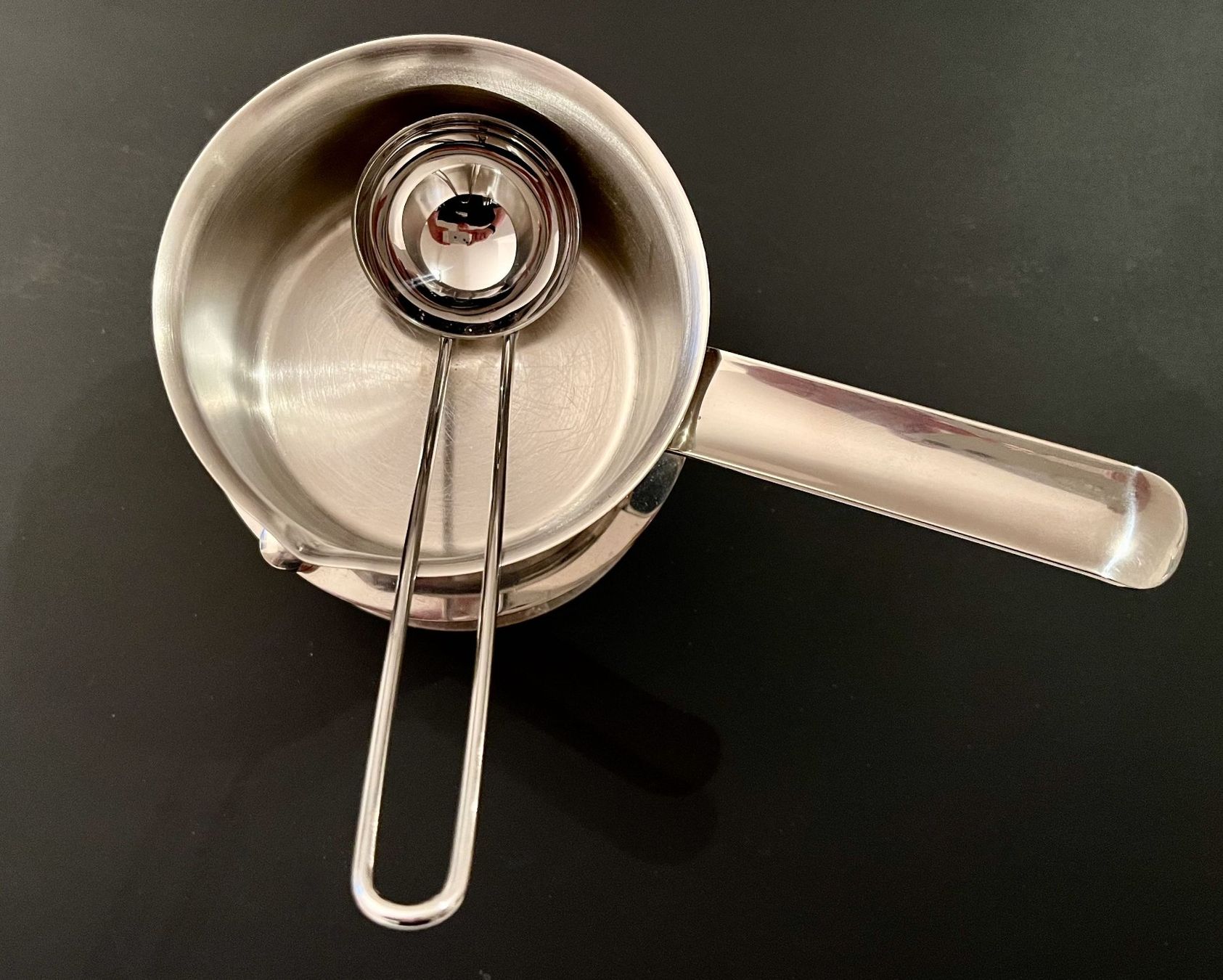 Elettrodomestici da cucina: Schokolade-Fondue Set, Chromstahl, – Usato da Fehraltorf venduto da Wypa 1
