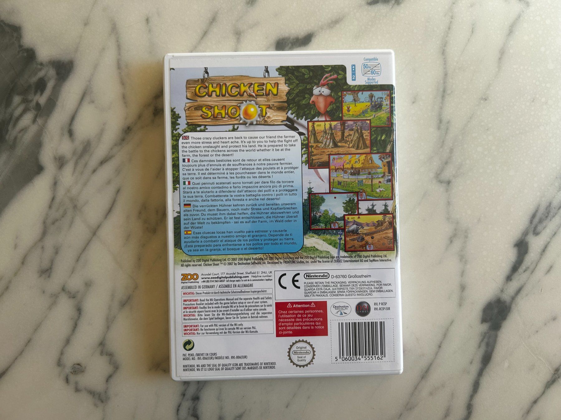 Giochi: Chicken Shoot - Nintendo Wii – Usato da St. Gallen venduto da lis_cd6d 2