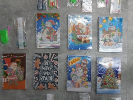 Notizheft NEU, Diamond Painting Weihnachtsmotive
