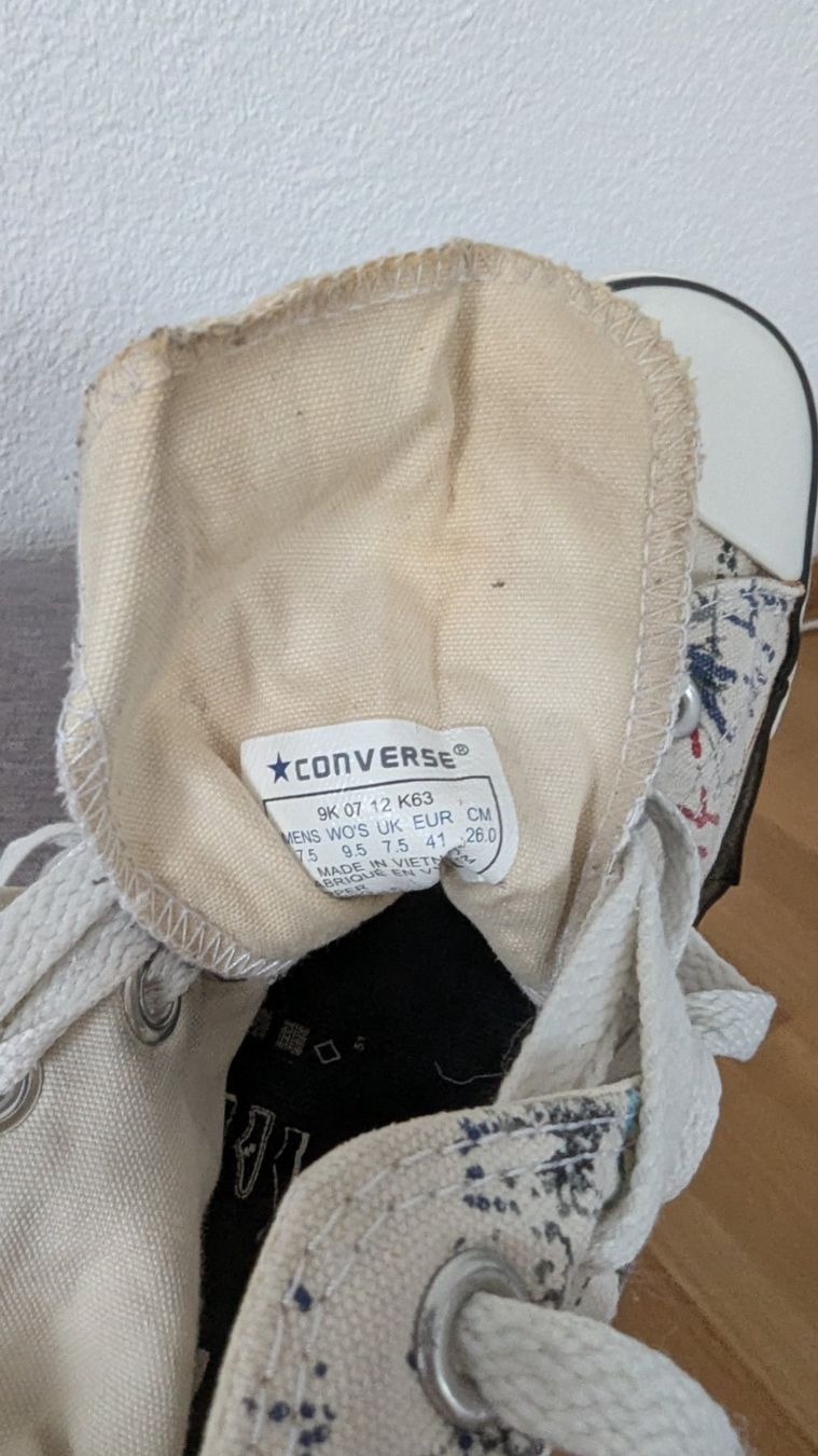 Converse Scarpe da uomo: Converse All Star Chucks Gr. EU 41 bunt limited edition – Usato da Belp venduto da Sunny132 3