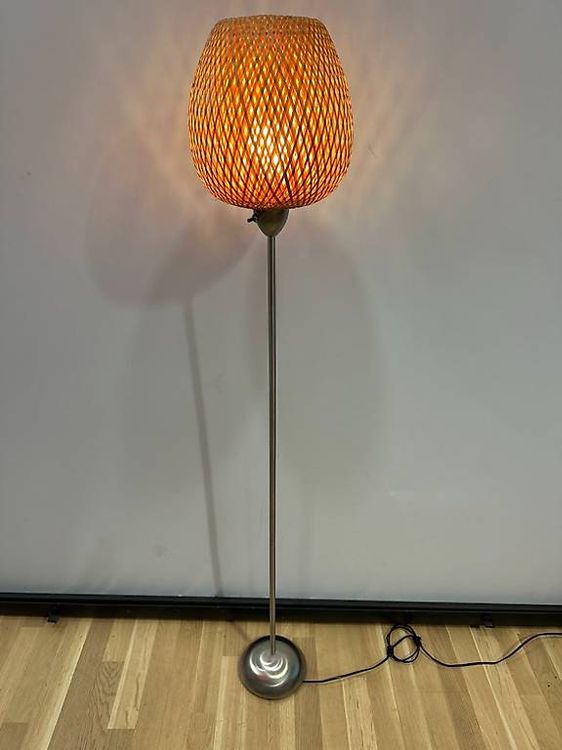 Ikea Böja Stehlampe Rattan Handarbeit Kaufen auf Ricardo