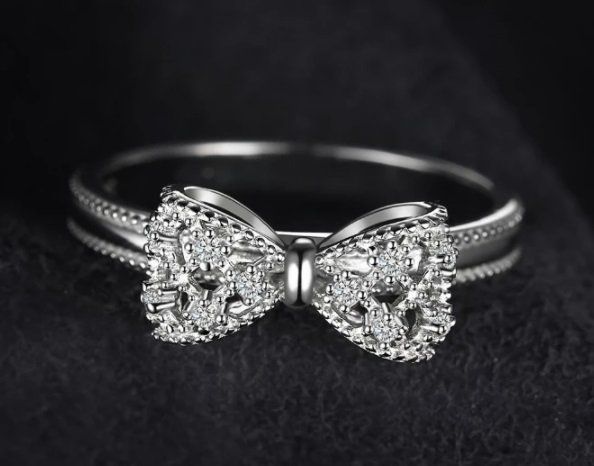 Anelli: 925 Sterling Silber Ring mit Zirkonia – Nuovo e nell'imballaggio originale da Uerkheim venduto da Kaufoption 1