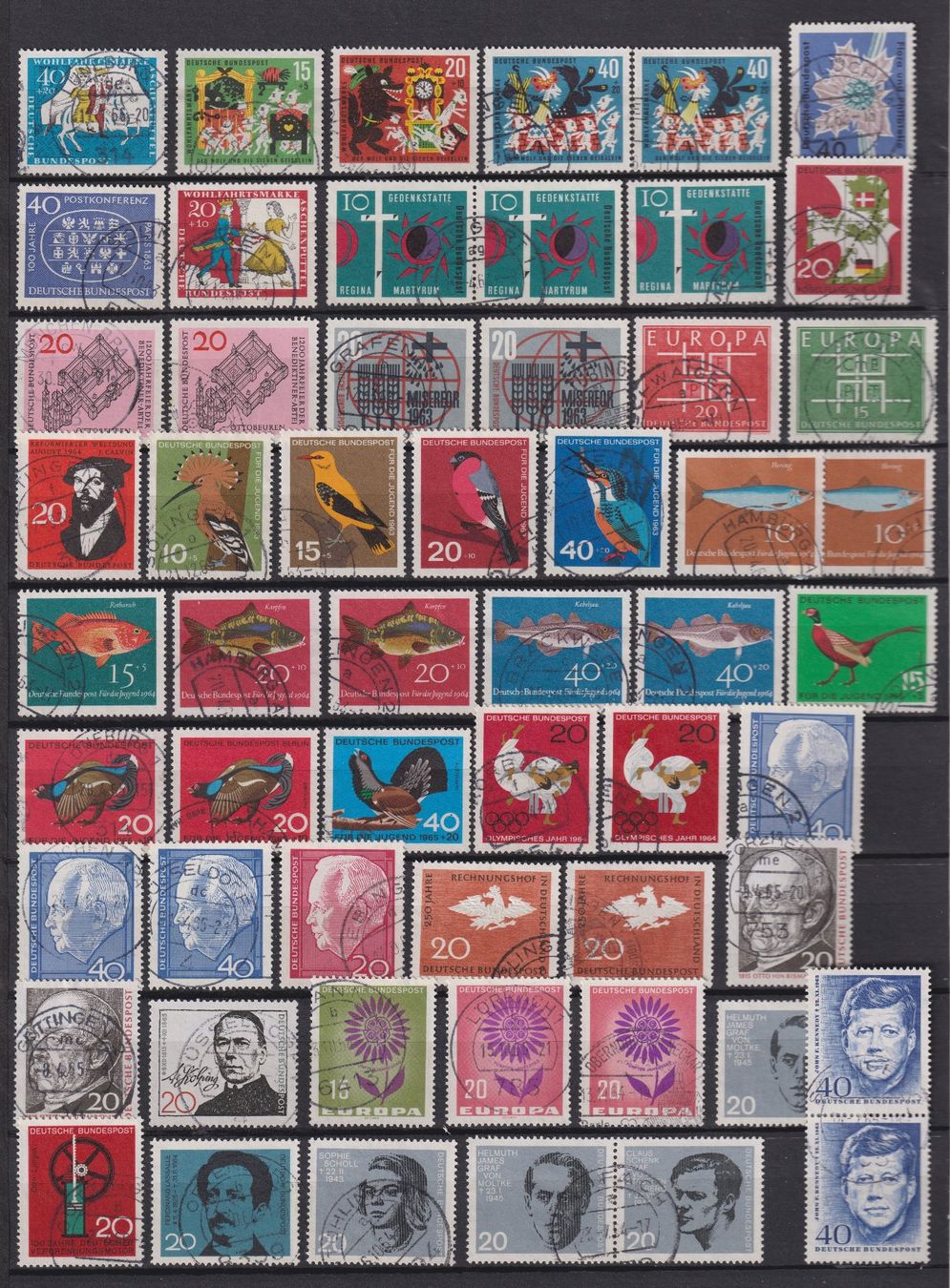 Alle Briefmarken: BRD divers – Gebraucht aus Bellach von qsearch 2
