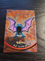 Pokemon Topps TV Animation Serie Golbat #42 Holo/Foil