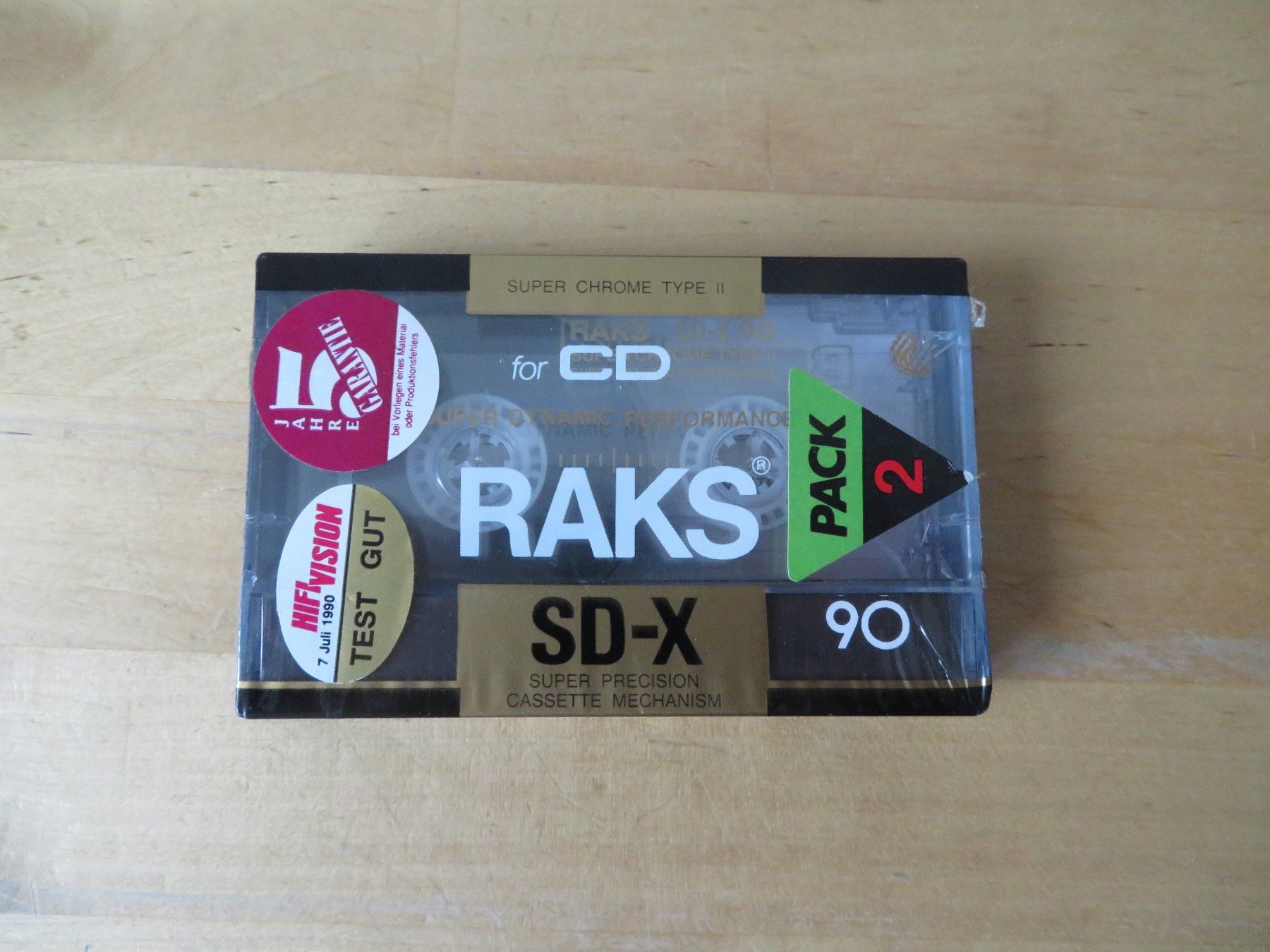Kompaktkassetten: Leer Kassette RAKS SD-X 90 – Neu (gemäss Beschreibung) aus zürich von Goldimmund