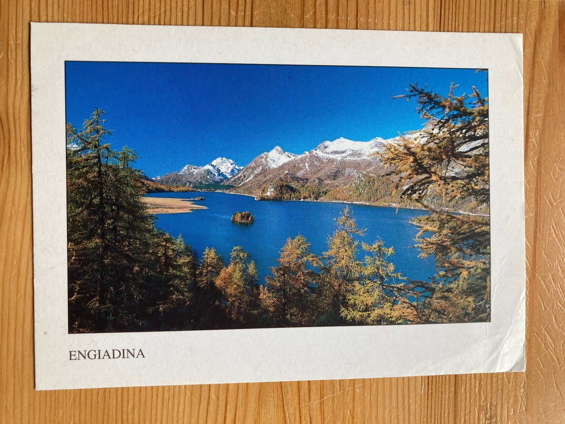Cartoline postali: Lei da Segl - AK 1994 – Usato da Oberuzwil venduto da Henri09