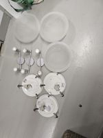 3 Stk. Deckenlampe & 3 Wandlampen, Top Zustand!