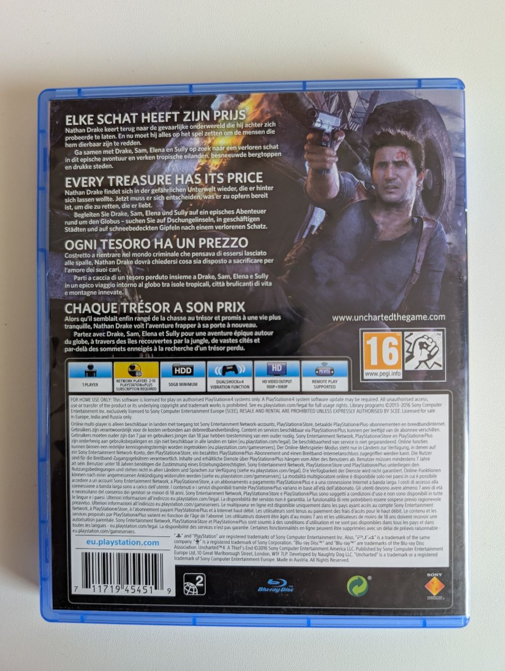 Giochi: UNCHARTED 4 A THIEFS END (PS4) – Nuovo (secondo la descrizione) da Obernau venduto da MABU9 1