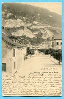 Fleurier 1901 - Avenue de la Gare