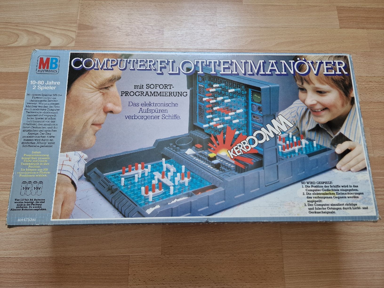 Spiele: Brettspiel MB Computerflottenmanöver 1982 mit Ersatzteilen – Gebraucht aus Fahrwangen von luk_bhw7 1