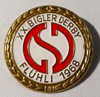 AA625 - Pin XX. Bigler Derby Flühli 1968