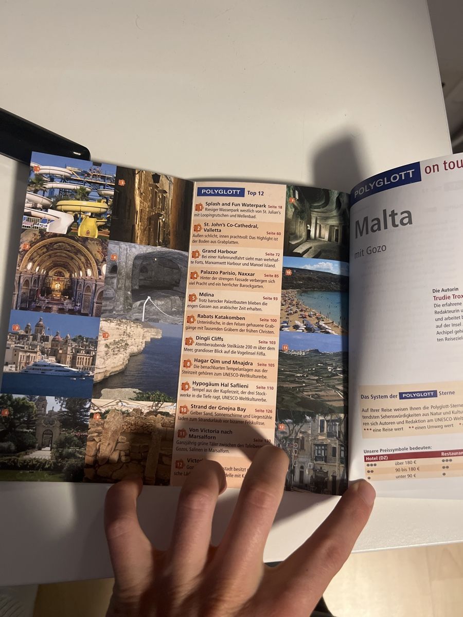 Libri: Reiseführer Malta Polyglott on tour Flipmap NEU – Usato da Schongau venduto da Retro_Shop 3