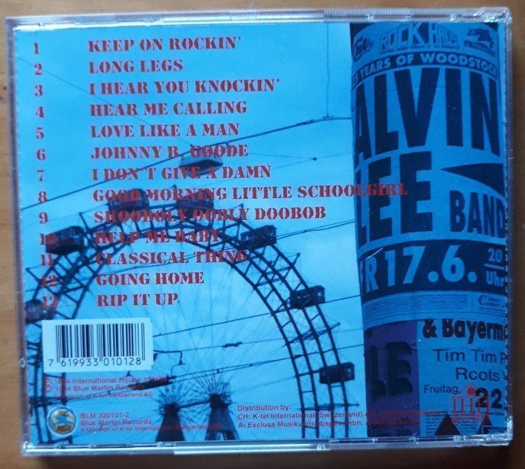 CDs: ALVIN LEE - Live In Vienna - CD 1994 – Gebraucht aus Le Locle von PereiraHugo 1