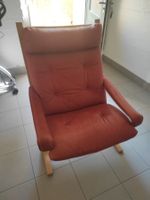 Ledersessel Vintage westnofa forniture Norwegen