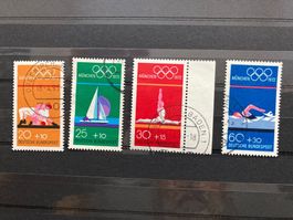 BRD 1972 Satz Olympiade München gestempelt