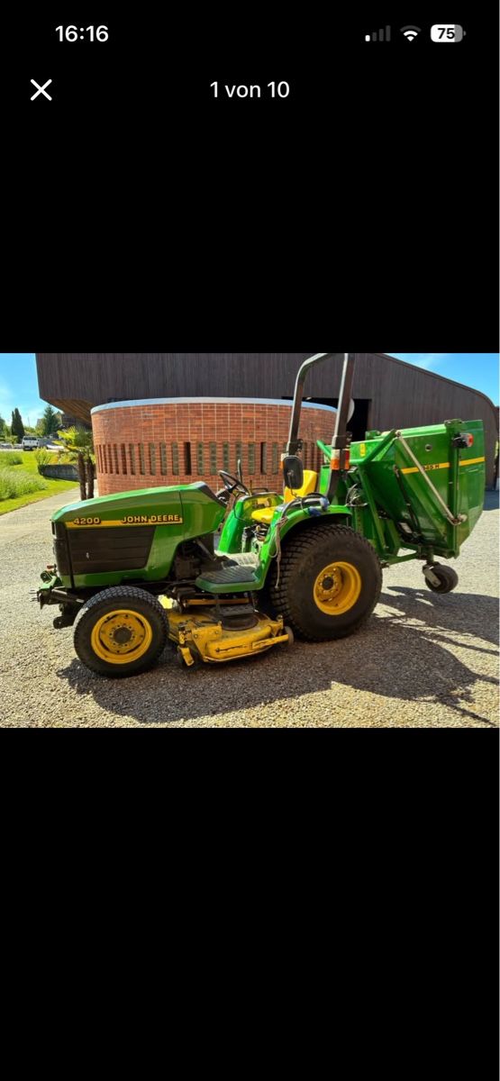 John Deere Trattori: Kleintraktor, Rasenmähertraktor, John Deere – Usato da Rifferswil venduto da Jonenhof