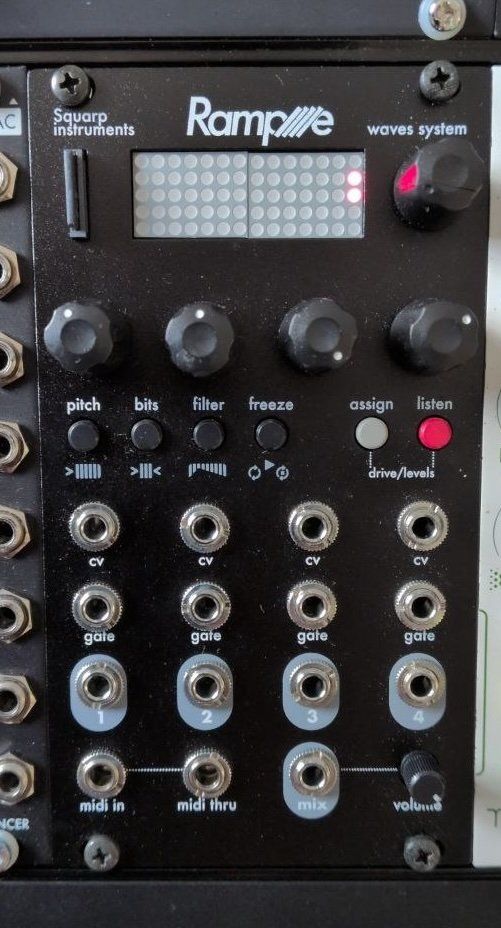 Strumenti musicali: Squarp Instruments Rample Eurorack 4-voice sample player – Usato da Bern venduto da archer.hostettler