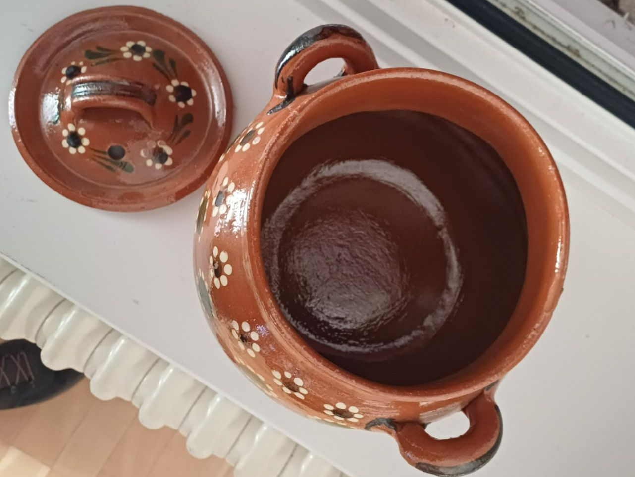 Pentole: Rustikaler Topf aus Ton – Usato da Zürich venduto da carolina71 1