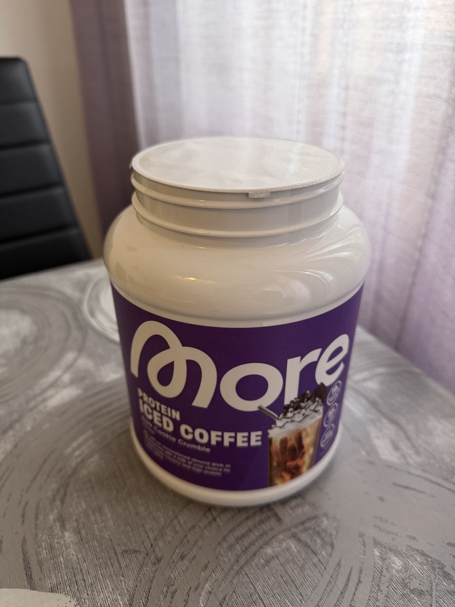 More Nutrition Cibi & Specialità: More Dark Cookie Crumble Protein Iced Coffee. OVP. – Nuovo e nell'imballaggio originale da Dürrenroth venduto da Clifford 1