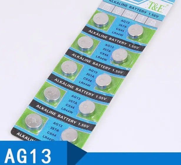 50 Pile A Bottone Wilhelm AG13/V13GA LR44 | 165 MAh 1,5 V Alcaline 357 LR1158 Bulk - Foto 2