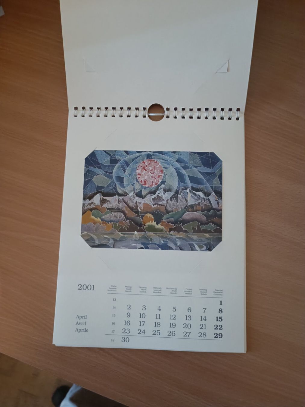 Bücher: Hans Erni - Handsignierter Kalender 2001 – Gebraucht aus Menziken von Artographs 1