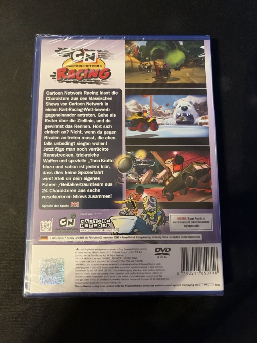 Sony Spiele: Cartoon Network Racing PS2 Neu OVP – Neu und originalverpackt aus Dornach von presidium 1