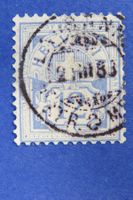 12 Rp.Ziffer Nr.56, Form A, weisses Papier - SBK: 40.-.